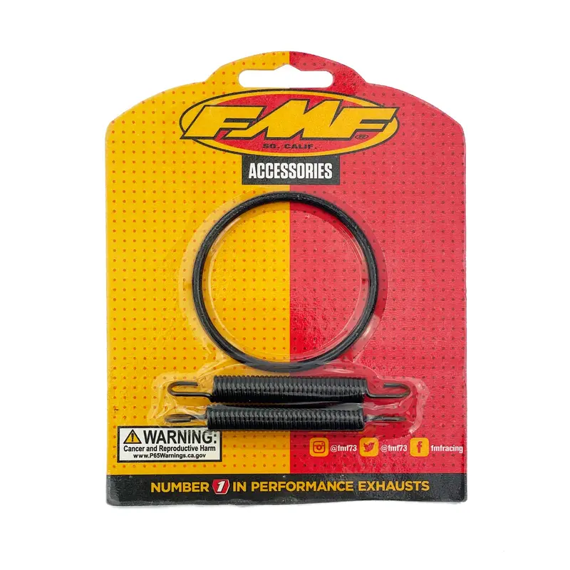 Exhaust Pipe Spring & O-Ring Kit 87-94 Yamaha Yz 250 - Fmf 011317 1