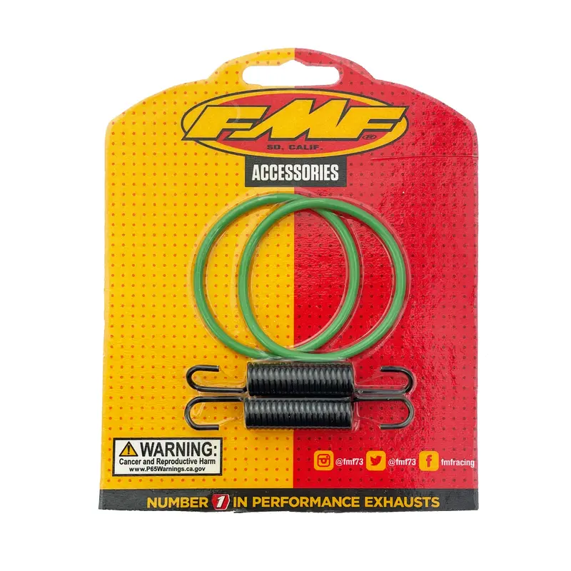Exhaust Pipe Spring & O-Ring Kit 88-04 Kawasaki Kx 250 500 - Fmf 011312 1