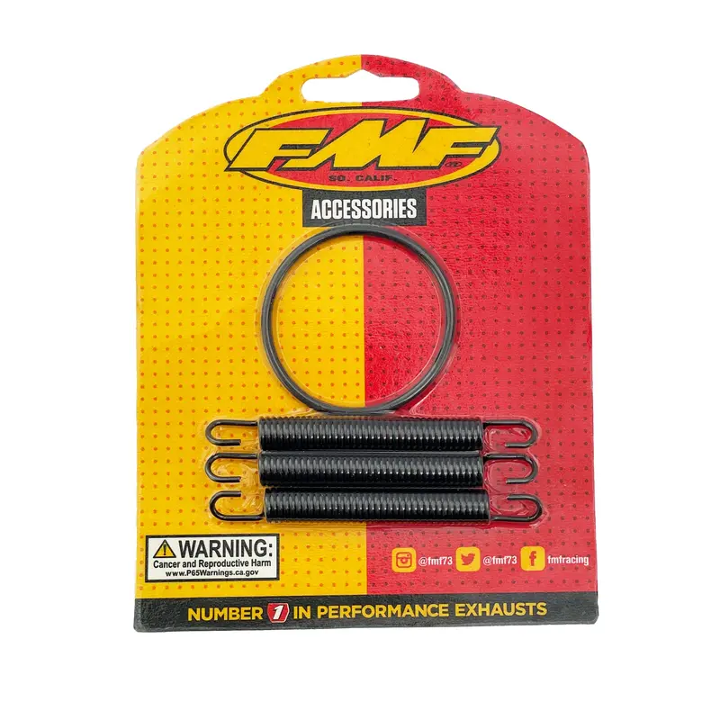 Exhaust Pipe Spring & O-Ring Kit 95-98 Yamaha Yz 250 - Fmf 011300 1