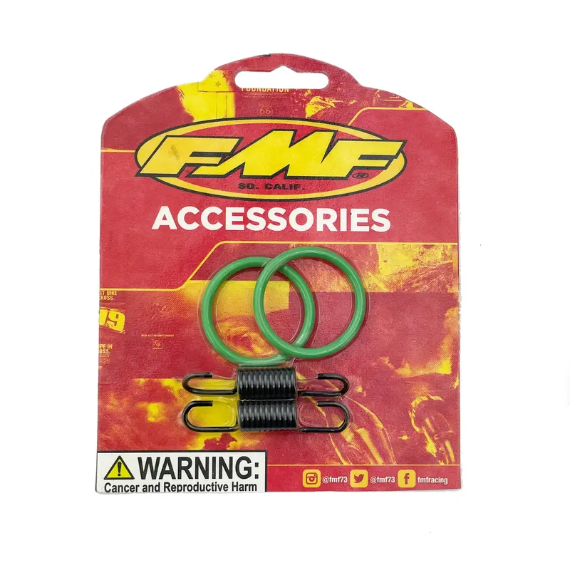 Exhaust Pipe Spring & O-Ring Kit 98-25 Kawasaki Suzuki Kx 80 85 100 112 Rm - Fmf 011310 1