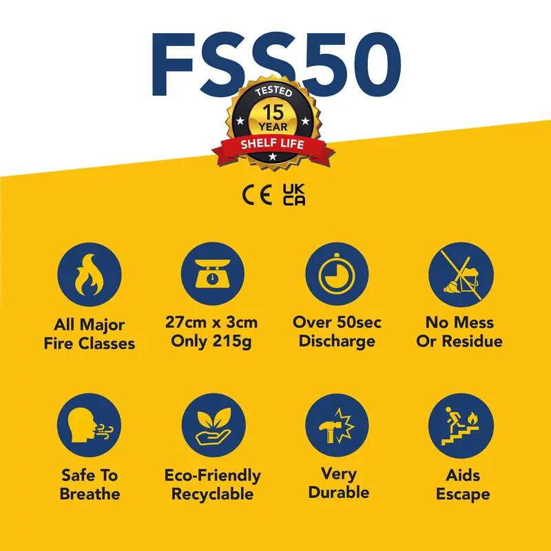 Fire Safety Stick - 50 Seconds 2
