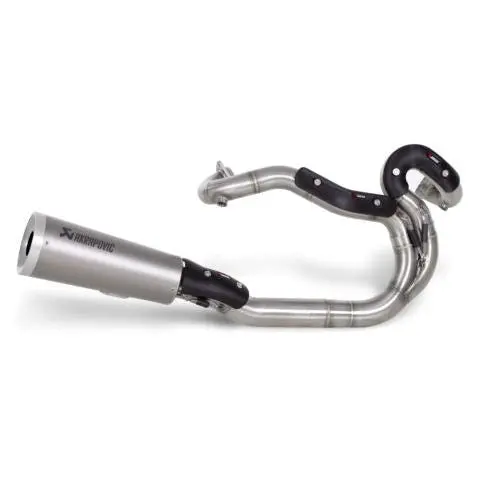 Harley-Davidson Vrsc-F V-Rod Muscle (1247Cc) - (2009-2017) Akrapovic Complete Stainless Race System - With Titanium Silencer, Inc Carbon Heat Shield 1