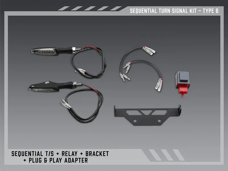 Honda 2022-24 Honda Navi - (2022-2024) Yoshimura Sequential Led Indicators For V2 Tail Tidies 1