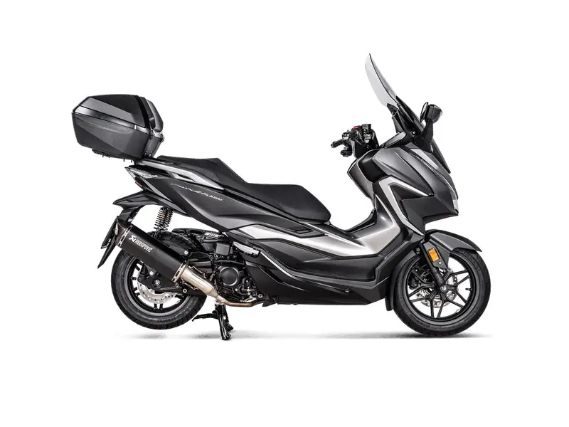 Honda Adv 350 - (2022-2024) Akrapovic Sp Black Coated Titanium Sleeved Slip-On Kit - Road Legal 2
