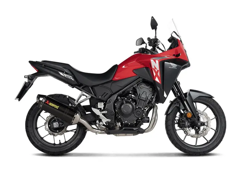 Honda Cb 500 F - (2016-2019) Akrapovic Carbon Silencer Slip-On Kit - Hexagonal - Road Legal 2