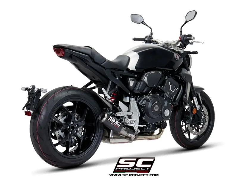 Honda Cb1000r - 2018 - 2020 – Sc-Project Cr-T Carbon Fibre Exhaust 1