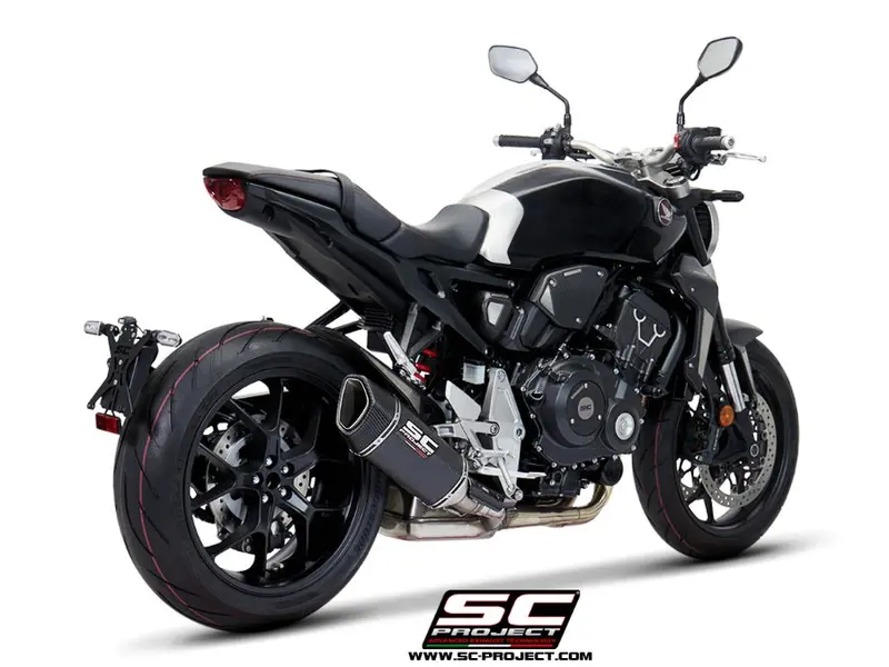 Honda Cb1000r - 2018 - 2020 – Sc-Project Sc1-R Carbon Fibre Exhaust 1