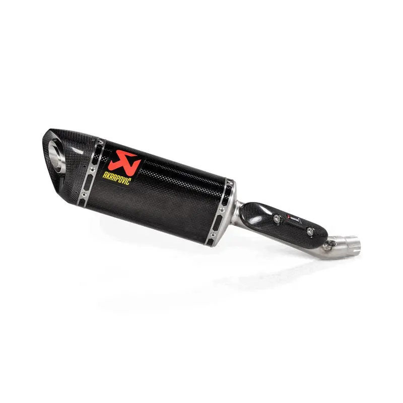 Honda Cb300r - (2018-2023) Akrapovic Carbon Silencer Slip-On Kit - Race 1