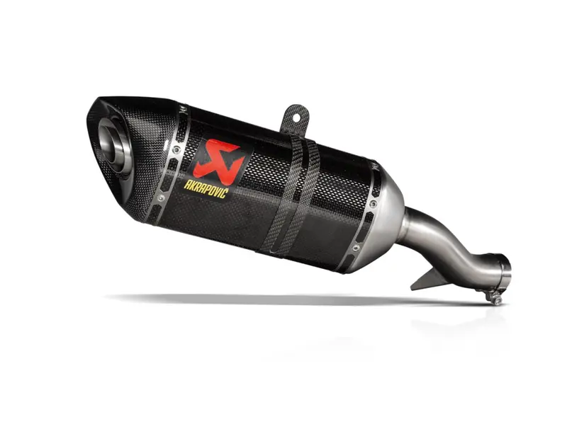 Honda Cb500x - (2020-2023) Akrapovic Carbon Silencer Slip-On Kit - Road Legal 1