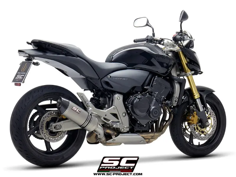 Honda Cb600f Hornet - 2007 - 2016 – Sc-Project Oval Titanium Exhaust 1