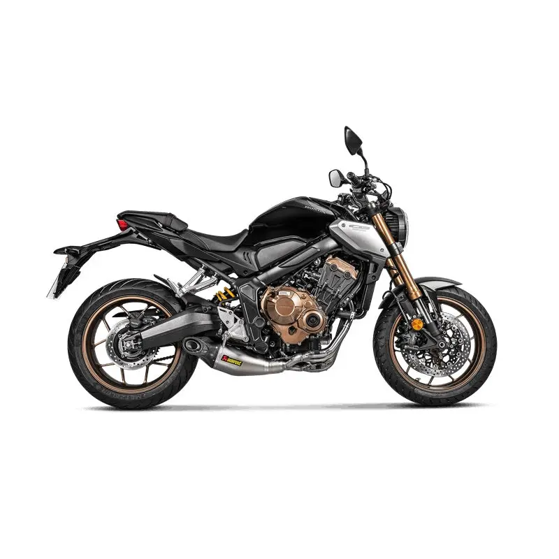 Honda Cb650r Neo Sports Café - (2019-2021) Akrapovic Titanium Silencer Complete 4-1 System - Road Legal 2