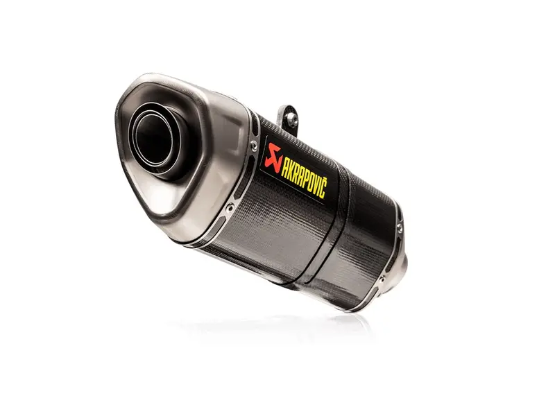 Honda Cb750 Hornet - (2023-2026) Akrapovic Carbon Silencer Slip-On Kit - Hexagonal - Road Legal 1