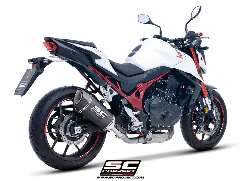 Honda Cb750 Hornet - 2025 – Sc-Project Sc1-R Carbon Fibre Exhaust 1