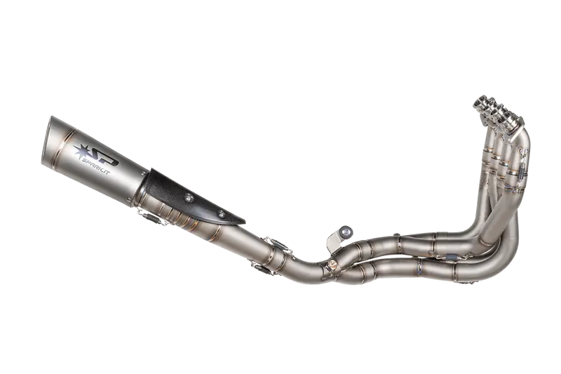 Honda Cbr 1000 Rr- R 2020 -2023 - Racing Full System: Full Titanium Collector With Grid-O Silencer 1