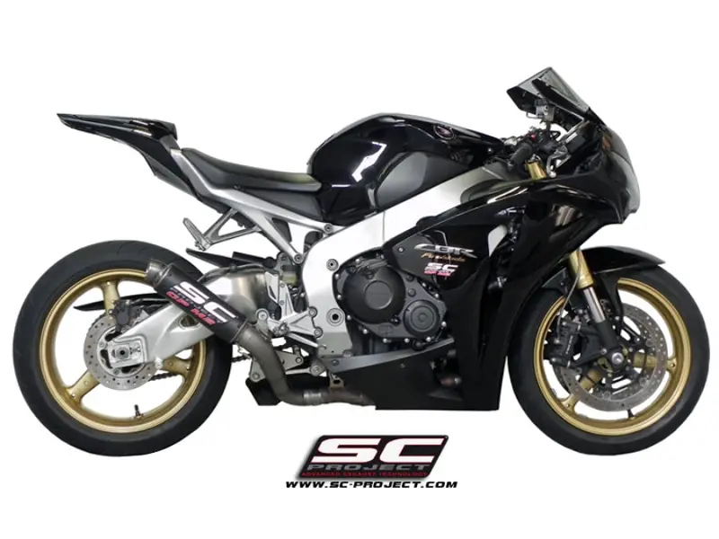 Honda Cbr1000rr - 2008 - 2013 – Sc-Project Gp-M2 Carbon Fibre Exhaust 1