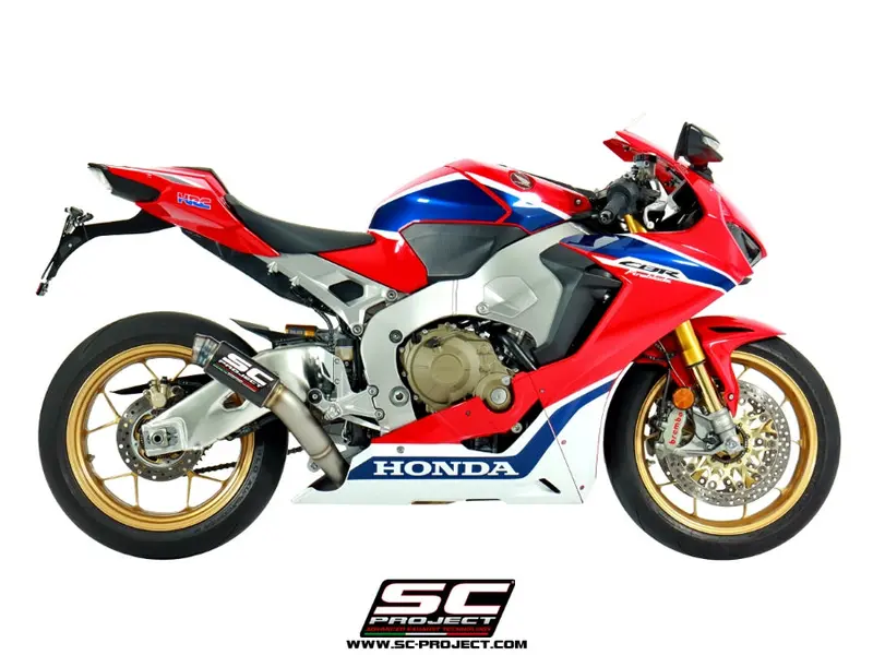 Honda Cbr1000rr - 2017 - 2019 – Sc-Project Gp70-R Carbon Fibre Exhaust, High Mount 1