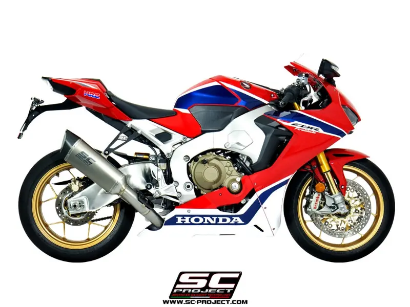 Honda Cbr1000rr - 2017 - 2019 – Sc-Project Sc1-R Carbon Fibre Exhaust, High Mount 1