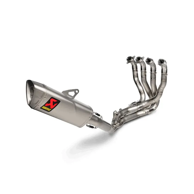 Honda Cbr1000rr Fireblade - (2020-2023) Akrapovic Titanium Silencer & Stainless Headers Full 4-2-1 Race System - Race Removable Baffle 1