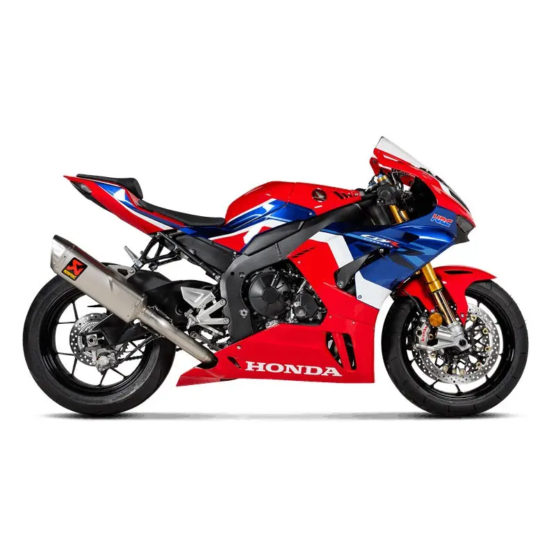 Honda Cbr1000rr Fireblade - (2020-2023) Akrapovic Titanium Silencer & Stainless Headers Full 4-2-1 Race System - Race Removable Baffle 2