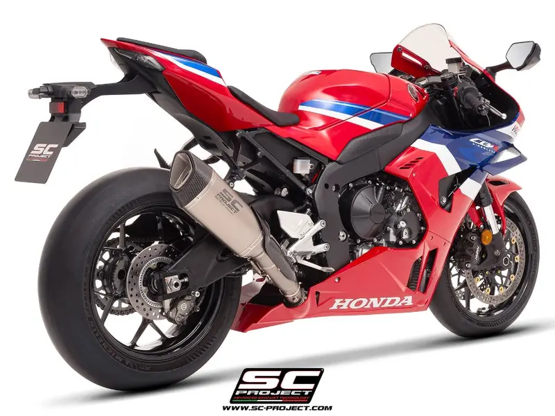 Honda Cbr1000rr-R-Sp - 2024 - 2025 – Sc-Project Sc1-R (250Mm) Titanium Exhaust, With Titanium Exhaust Valve 1