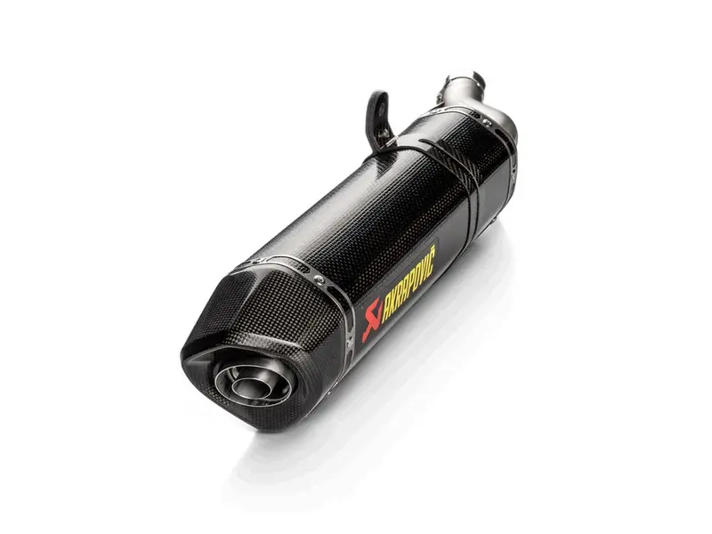 Honda Cbr500r - (2016-2018) Akrapovic Carbon Silencer Slip-On Kit  - Hexagonal - Road Legal 1