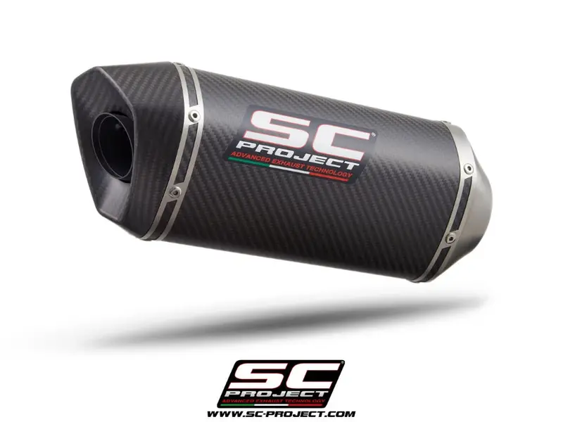 Honda Cbr500r - 2021 - 2023 – Sc-Project Sc1-M Carbon Fibre Exhaust 1