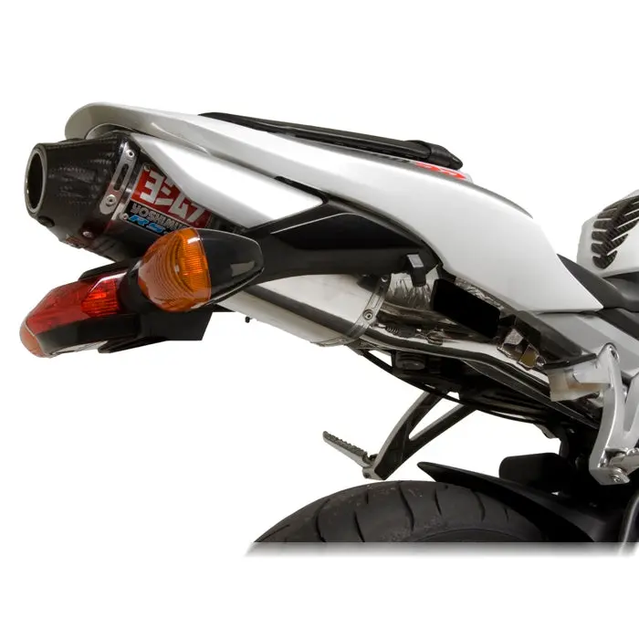 Honda Cbr600rr - (2007-2008) Yoshimura Stainless Rs-5 (Carbon Coned End Cap) Slip-On - Race Series - Removable Baffle 1