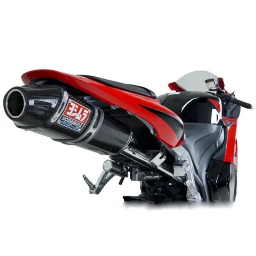 Honda Cbr600rr - (2009-2012) Yoshimura Carbon Rs-5 (Carbon Coned End Cap) Slip-On - Race Series - Removable Baffle 1