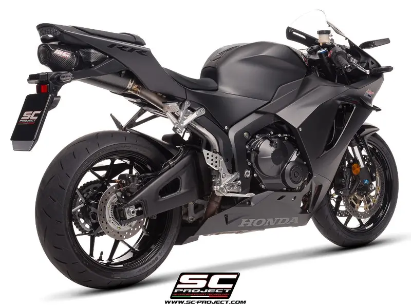 Honda Cbr600rr - 2024 - 2025 – Sc-Project Sc-Rr Carbon Fibre Exhaust 1