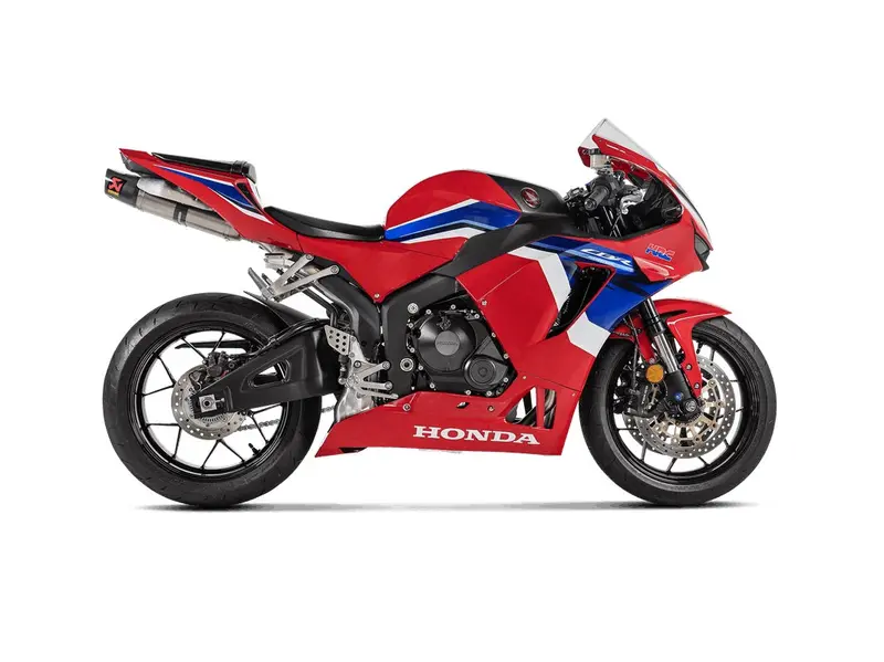 Honda Cbr600rr - (2024-2026) Akrapovic Titanium 4-1 Full Race System - Race Removable Baffle 2