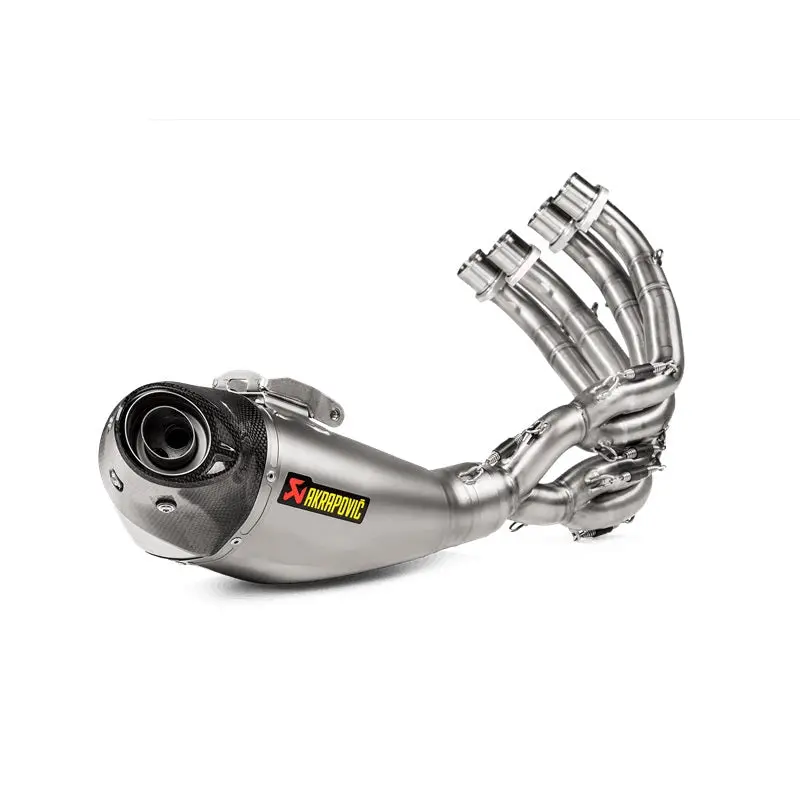Honda Cbr650r - (2021-2020) Akrapovic Titanium Silencer Complete 4-1 System - E-Marked 1