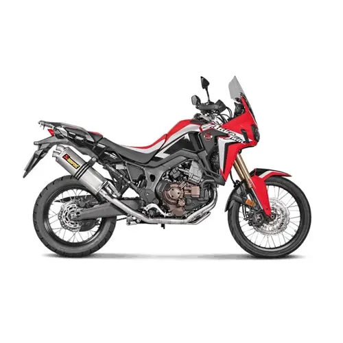 Honda Crf1000l Africa Twin - (2016-2020) Akrapovic Optional 2-1 Racing Stainless Steel Header Set 2