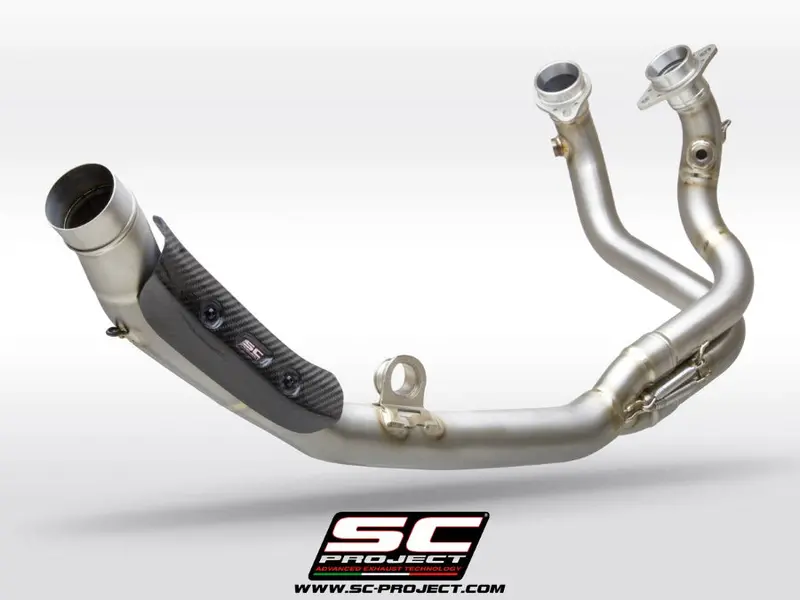Honda Crf1100l Africa Twin - 2020 - 2023 – Sc-Project 2-1 Titanium Headers, Compatible With Specific Sc-Project Range 1