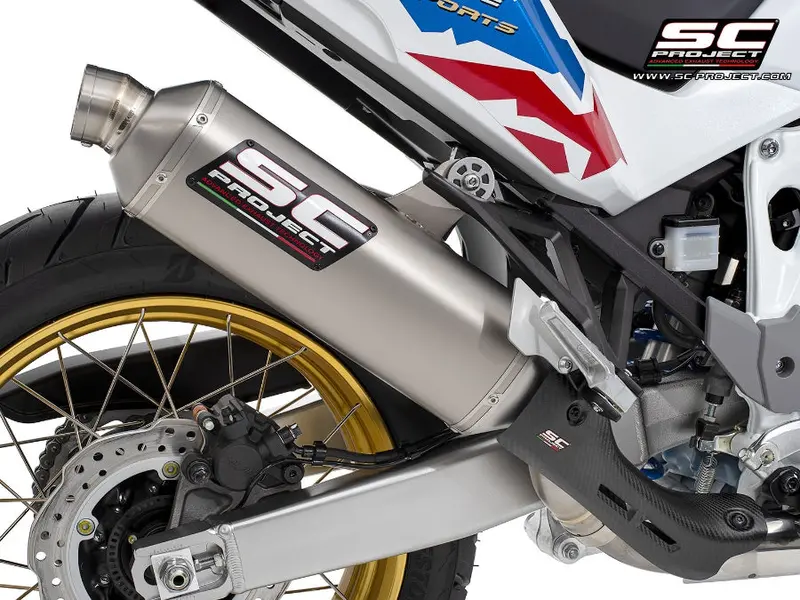 Honda Crf1100l Africa Twin - 2024 - 2025 – Sc-Project Rally Raid Titanium Exhaust 1
