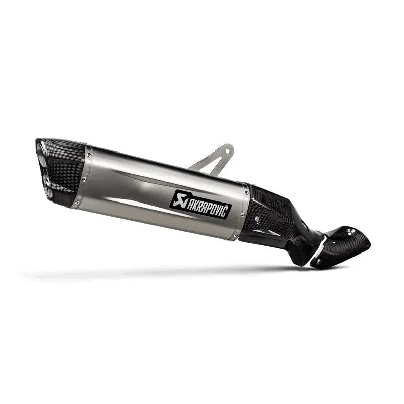 Honda Crf1100l Africa Twin / Adventure Sport - (2020-2023) Akrapovic Titanium Silencer Slip-On Kit - Twin Outlet - Road Legal 1