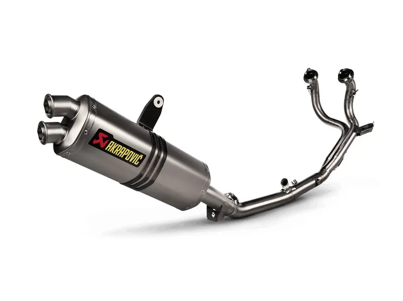 Honda Crf1100l Africa Twin / Adventure Sport - (2020-2026) Akrapovic Titanium Silencer & Stainless Headers Full 2-1 Race System - Adv. Sports Model Only 1