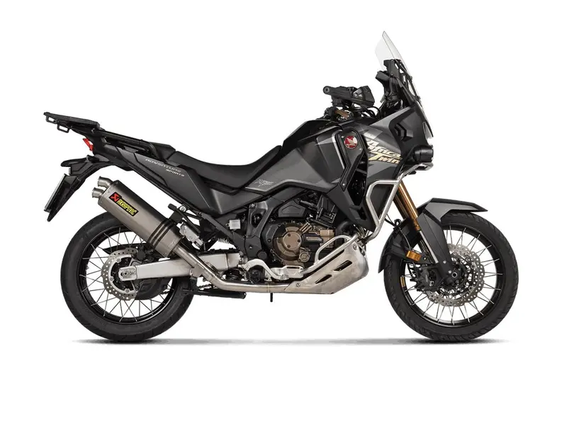 Honda Crf1100l Africa Twin / Adventure Sport - (2020-2026) Akrapovic Titanium Silencer & Stainless Headers Full 2-1 Race System - Adv. Sports Model Only 2