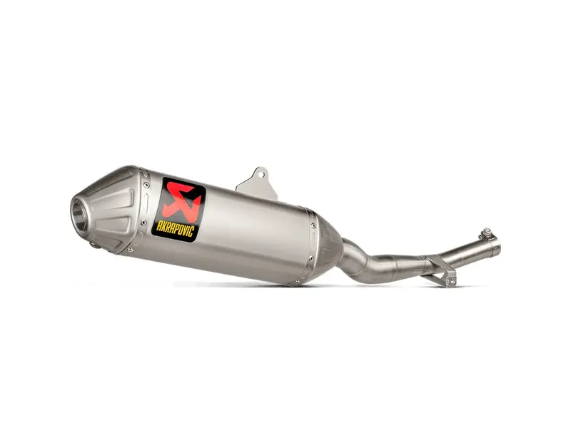 Honda Crf300l - (2021-2024) Akrapovic Titanium Silencer Slip On Kit - Race (Removable Baffle) 1