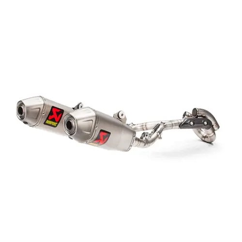 Honda Crf450r / Rx - (2017-2020) Akrapovic Stainless Steel Header - Titanium Silencer 1-2 1