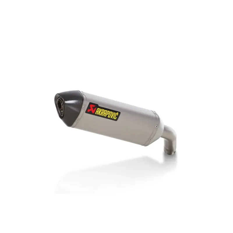 Honda Crossrunner 800 - (2011-2014) Akrapovic Titanium Silencer Slip-On Kit - Hexagonal - Road Legal Removable Baffle 1