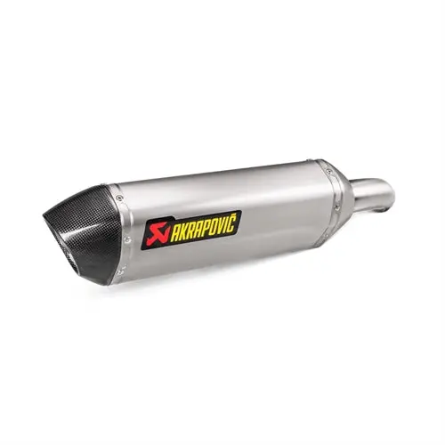 Honda Crossrunner 800 - (2017-2022) Akrapovic Titanium Silencer Slip-On Kit - Hexagonal - Road Legal 1