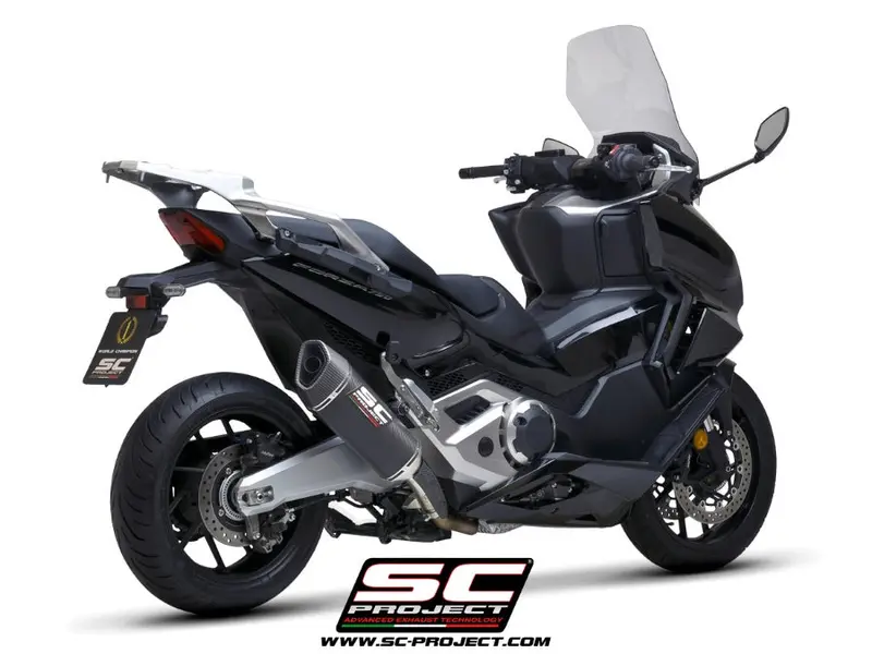 Honda Forza 750 - 2021 - 2024 – Sc-Project Sc1-R Carbon Fibre Exhaust 1