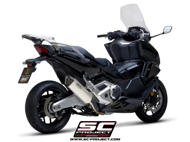 Honda Forza 750 - 2021 - 2024 – Sc-Project Sc1-S Titanium Exhaust 1