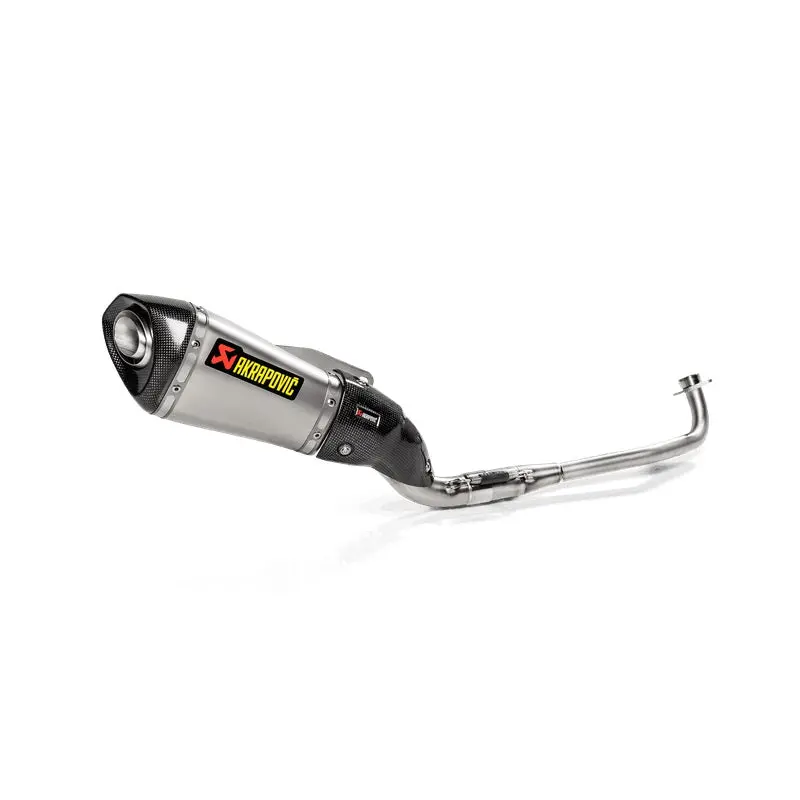 Honda Msx 125 Grom - (2016-2020) Akrapovic Complete Stainless Race System - With Titanium Silencer, Inc Carbon Heat Shield 1