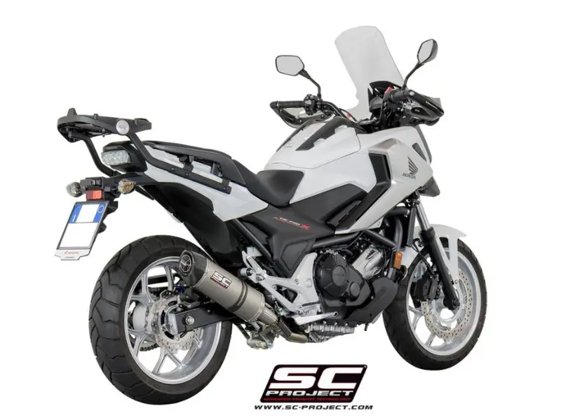 Honda Nc750 - 2014 - 2015 – Sc-Project Oval Titanium Exhaust 1