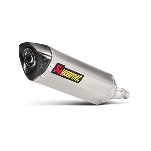 Honda Nc750x - (2013-2020) Akrapovic Titanium Silencer Slip-On Kit - Hexagonal - Road Legal 1