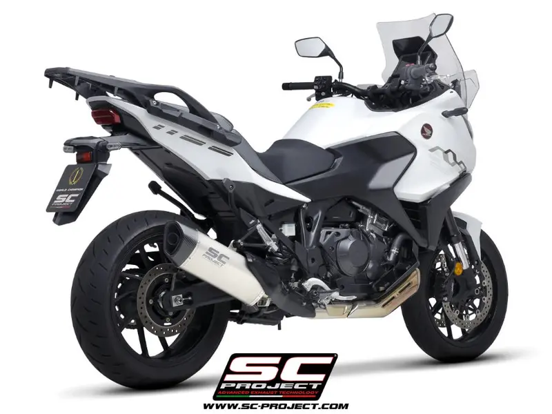 Honda Nt1100 - 2022 - 2024 – Sc-Project Sc1-R Gt Titanium Exhaust 1