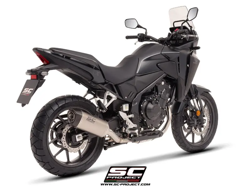 Honda Nx500 - 2024 - 2025 – Sc-Project Sc1-S Titanium Exhaust 1