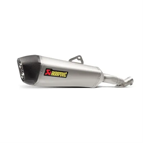 Honda Vfr1200x Crosstourer / Highlander - (2016-2022) Akrapovic Titanium Silencer Slip-On Kit - (Retains Use Of Pannier System & Centre Stand) - Road Legal 1