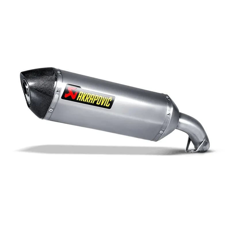 Honda Vfr800 Vtec - (2014-2016) Akrapovic Titanium Silencer Slip-On Kit - Hexagonal - Road Legal Removable Baffle 2